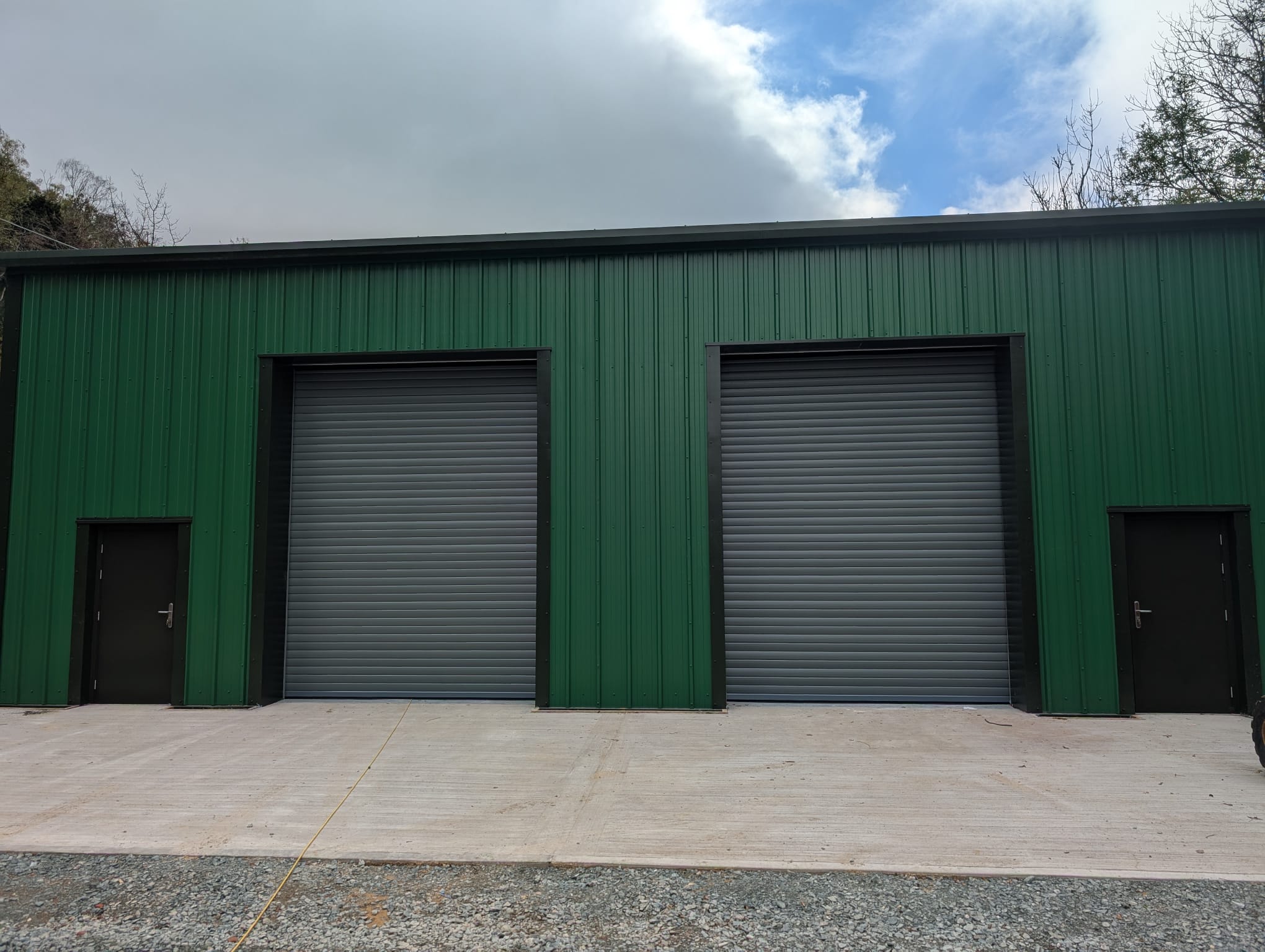 Commercial shutter system
