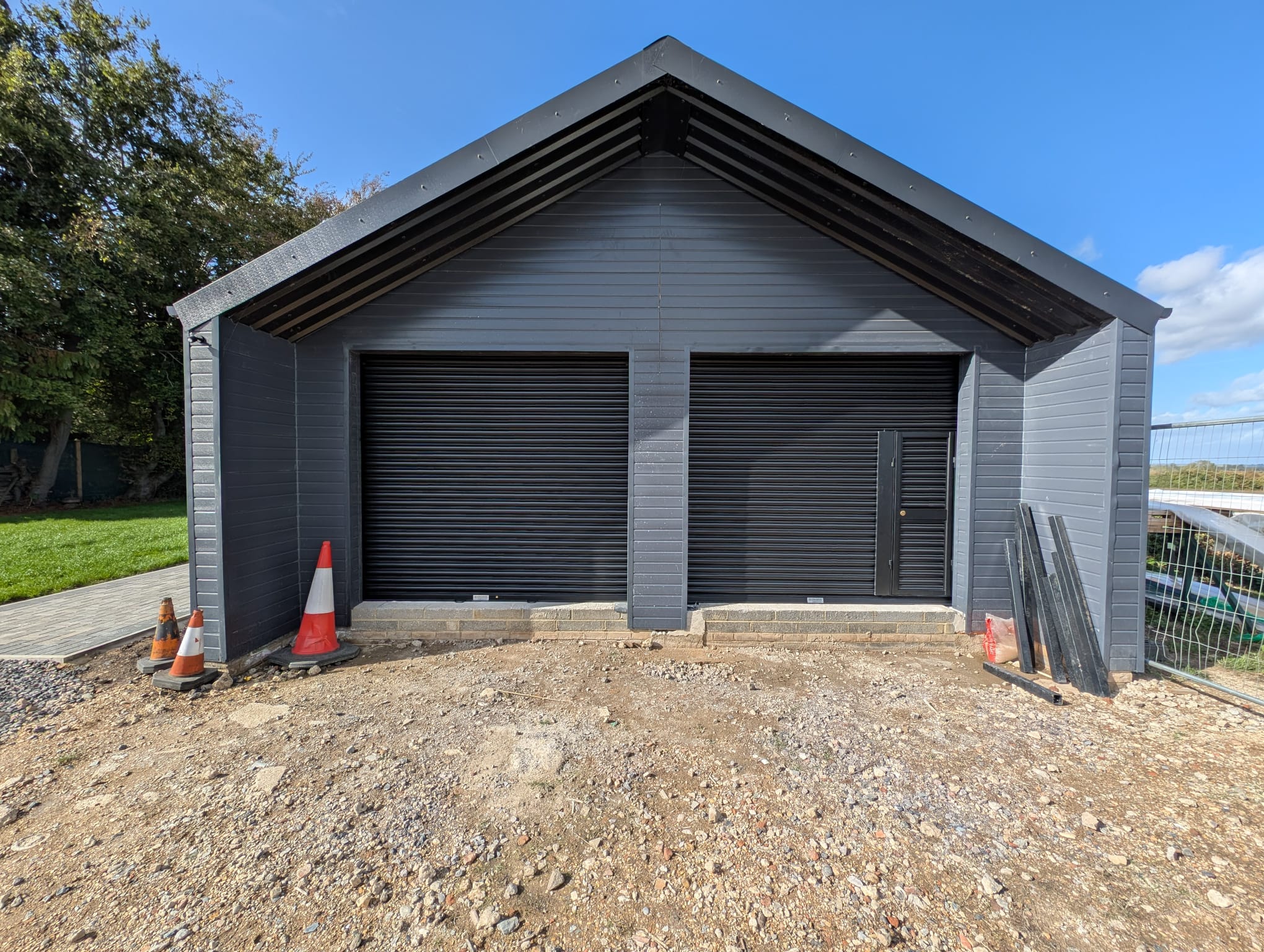 Industrial roller shutter