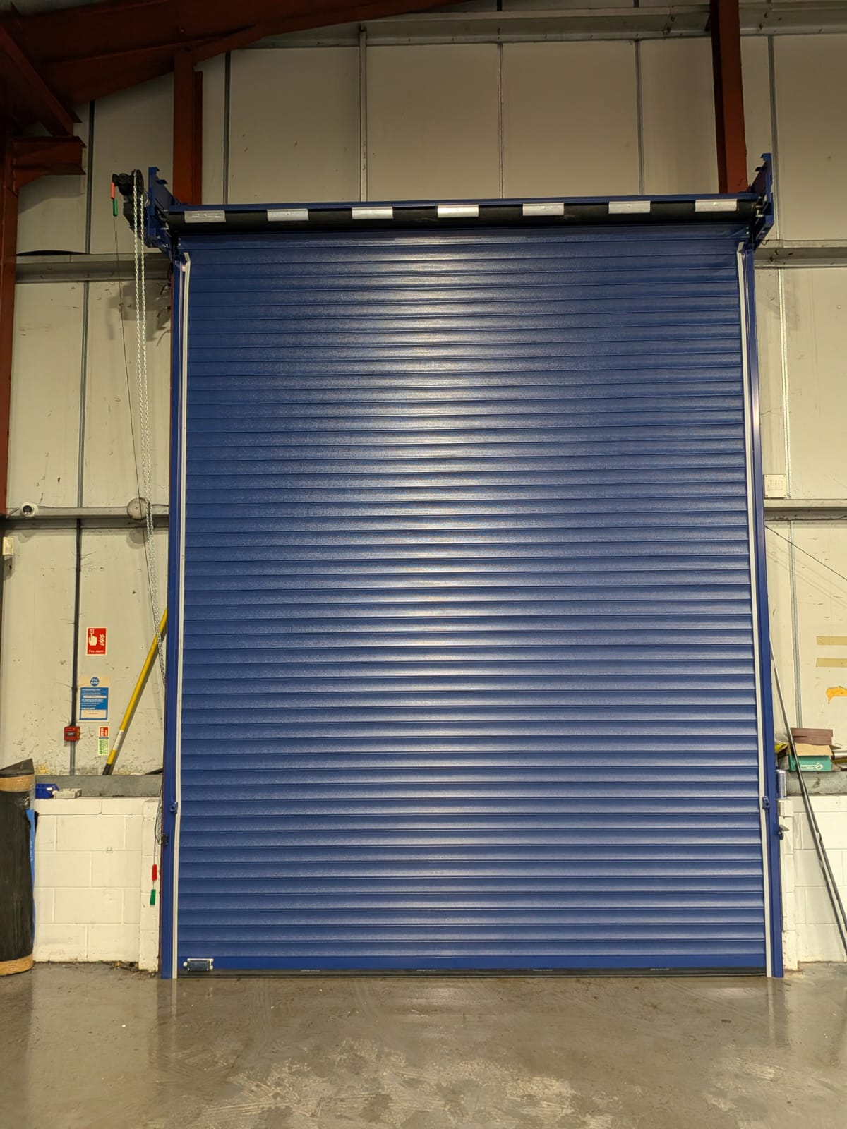 Industrial roller shutter