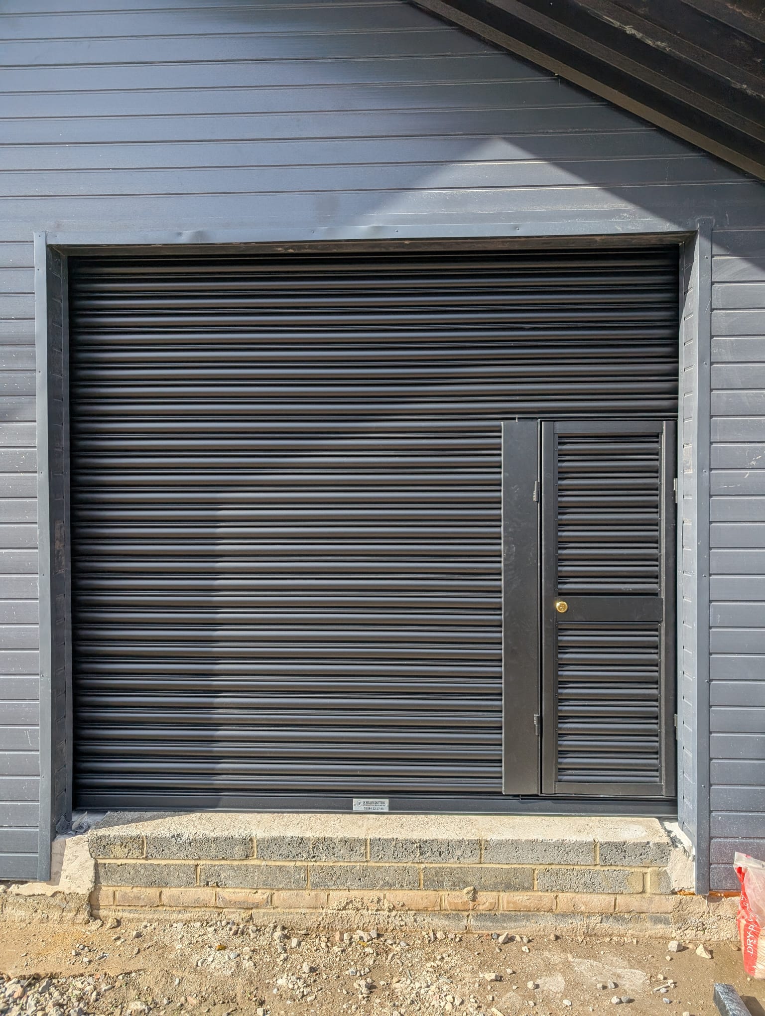 Industrial roller shutter