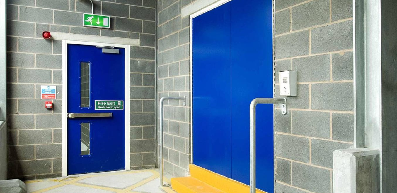 Industrial roller shutter